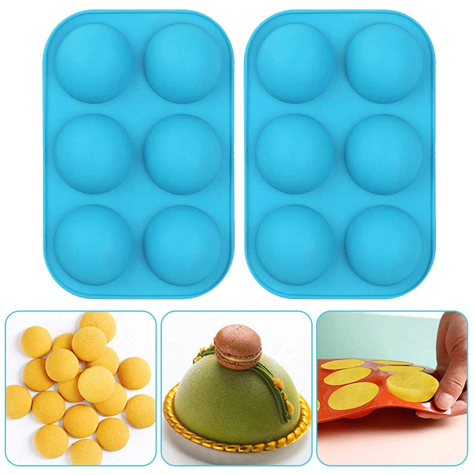 2pcs sphere chocolate Bombe mold