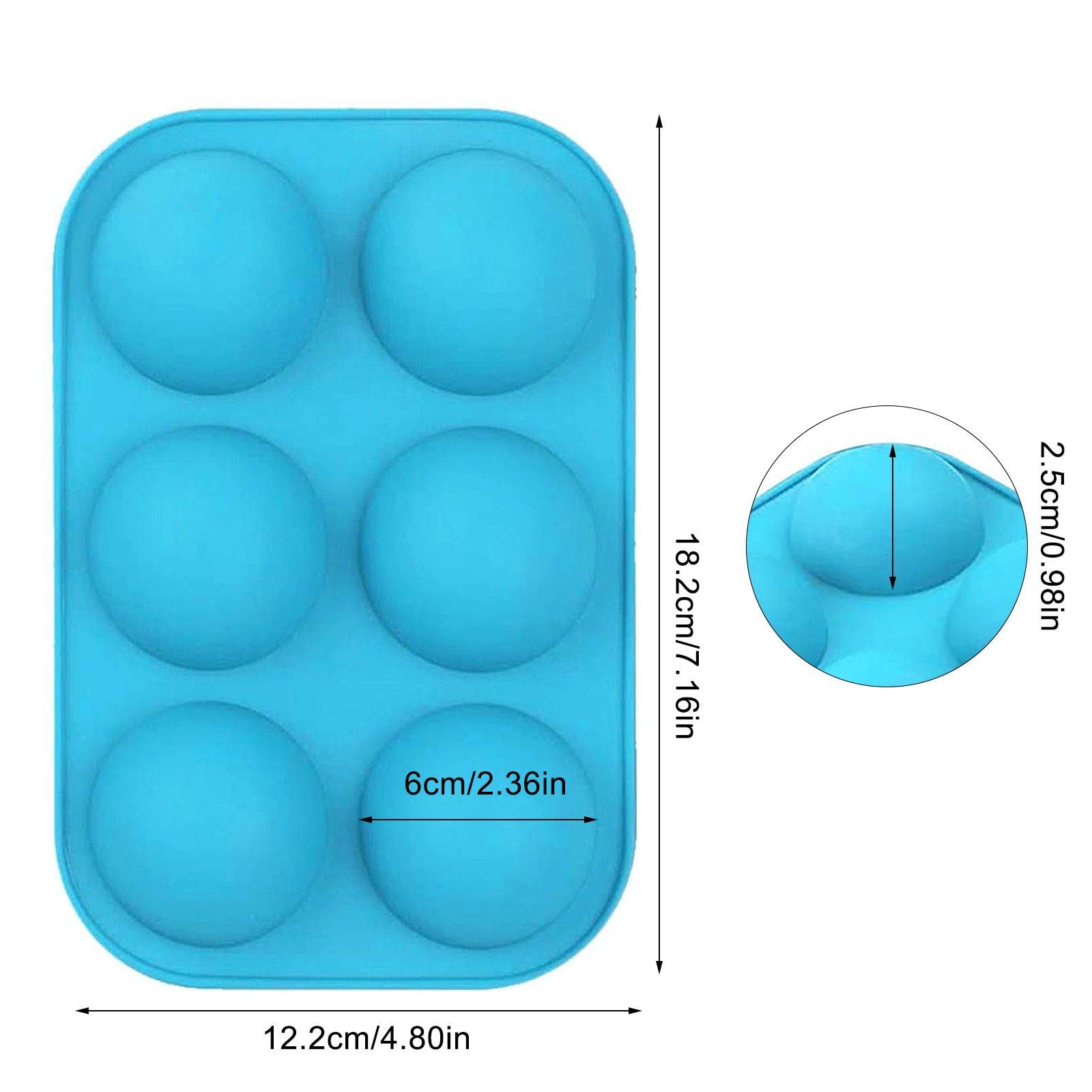 2pcs sphere chocolate Bombe mold