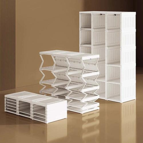 Clóset modular 15 cubos, 9 puertas y 3 barras