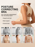 Posture correcting bra