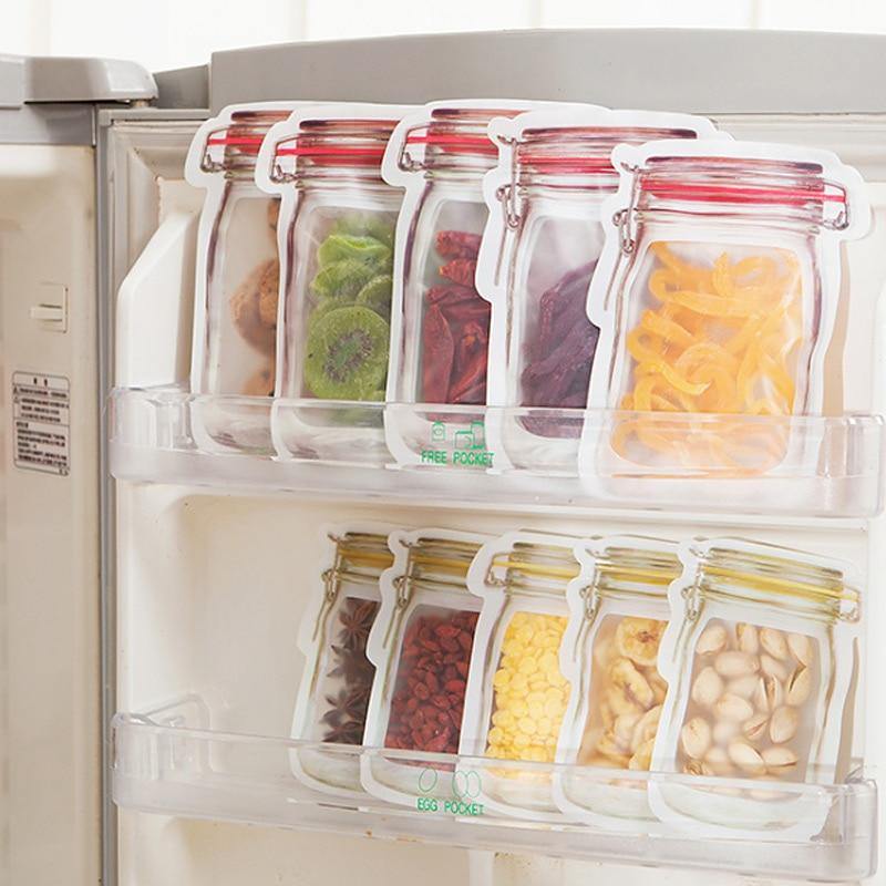 Reusable Mason Jar Bags